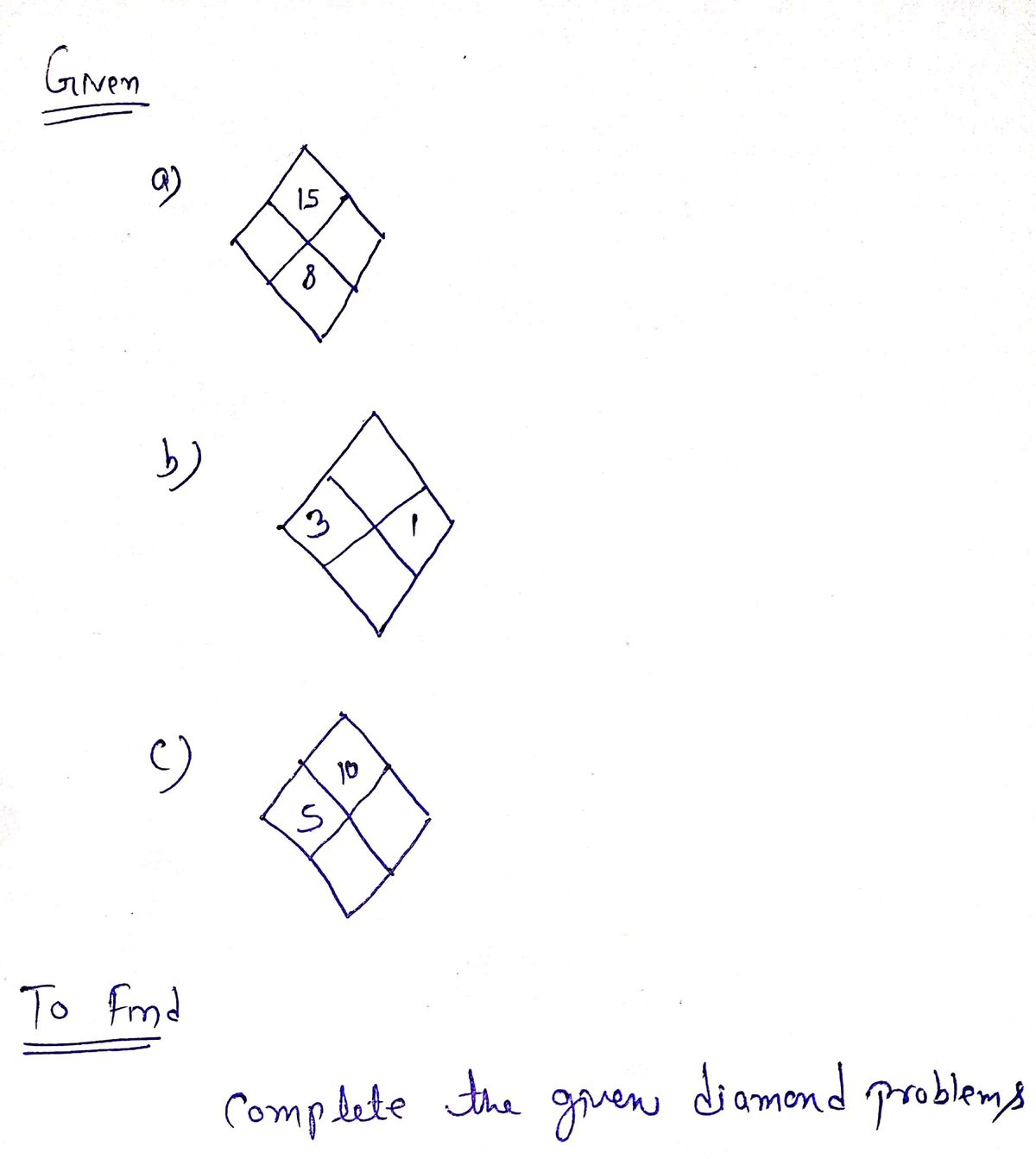 Algebra homework question answer, step 1, image 1